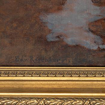 Edvard Rosenberg, Skymningslandskap.