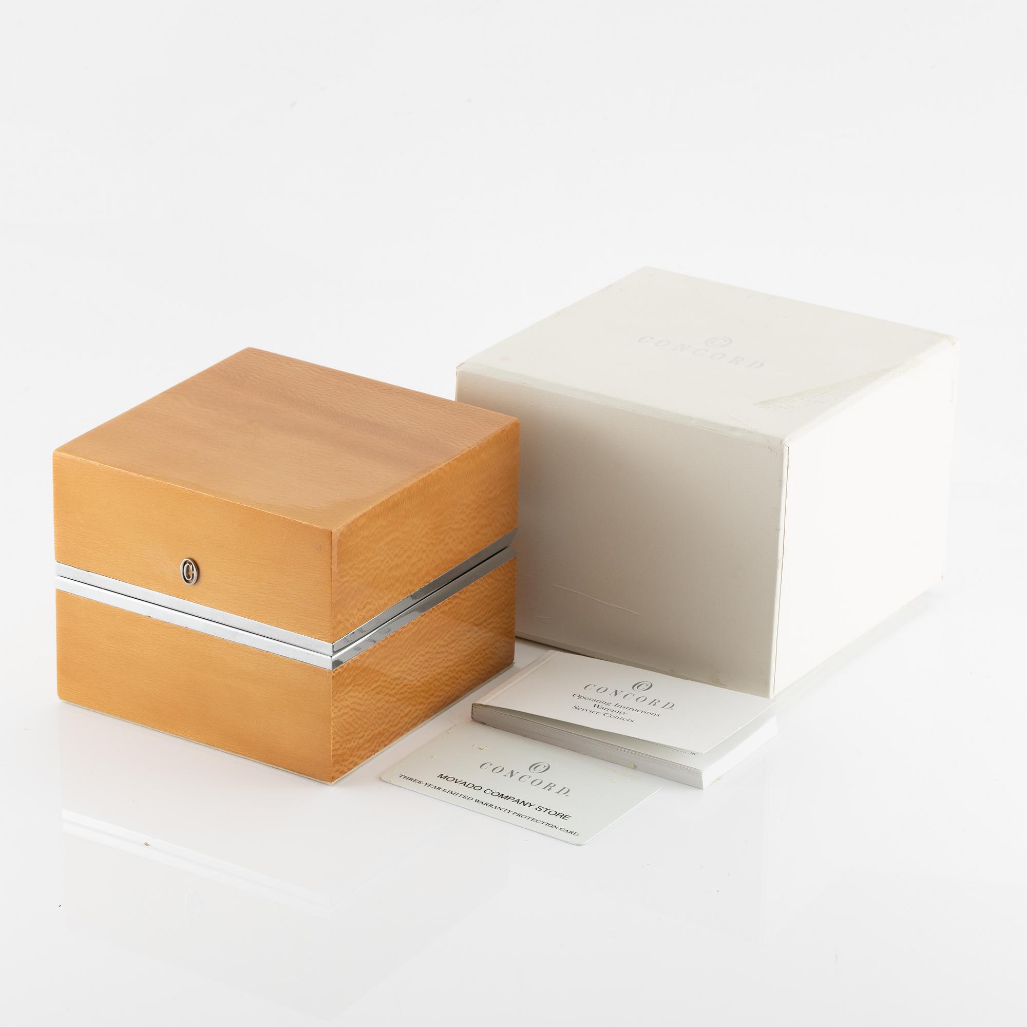 Concord, wristwatch, 35 mm.