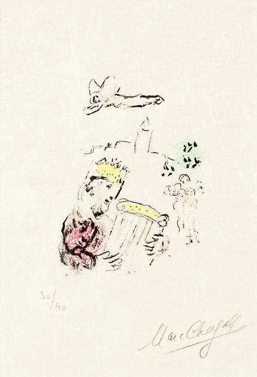 Marc Chagall, "Le Roi David".