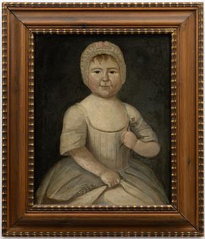 Unknown artist, 19th century, Child portrait.