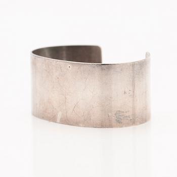 Wiwen Nilsson, Arm ring, sterling silver, Lund, 1969.