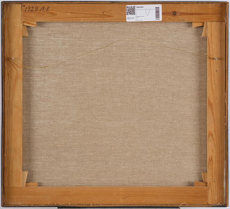 Gösta Werner, Marint motiv, röd himmel.