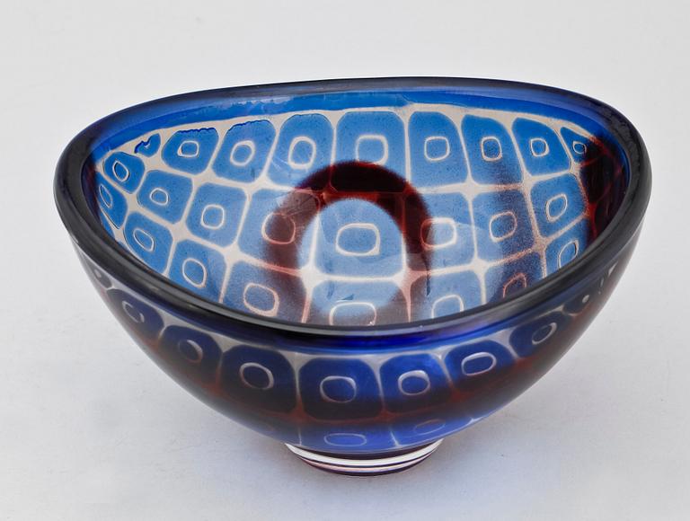 SKÅL, glas, Ravenna, Sven Palmqvist, Orrefors.