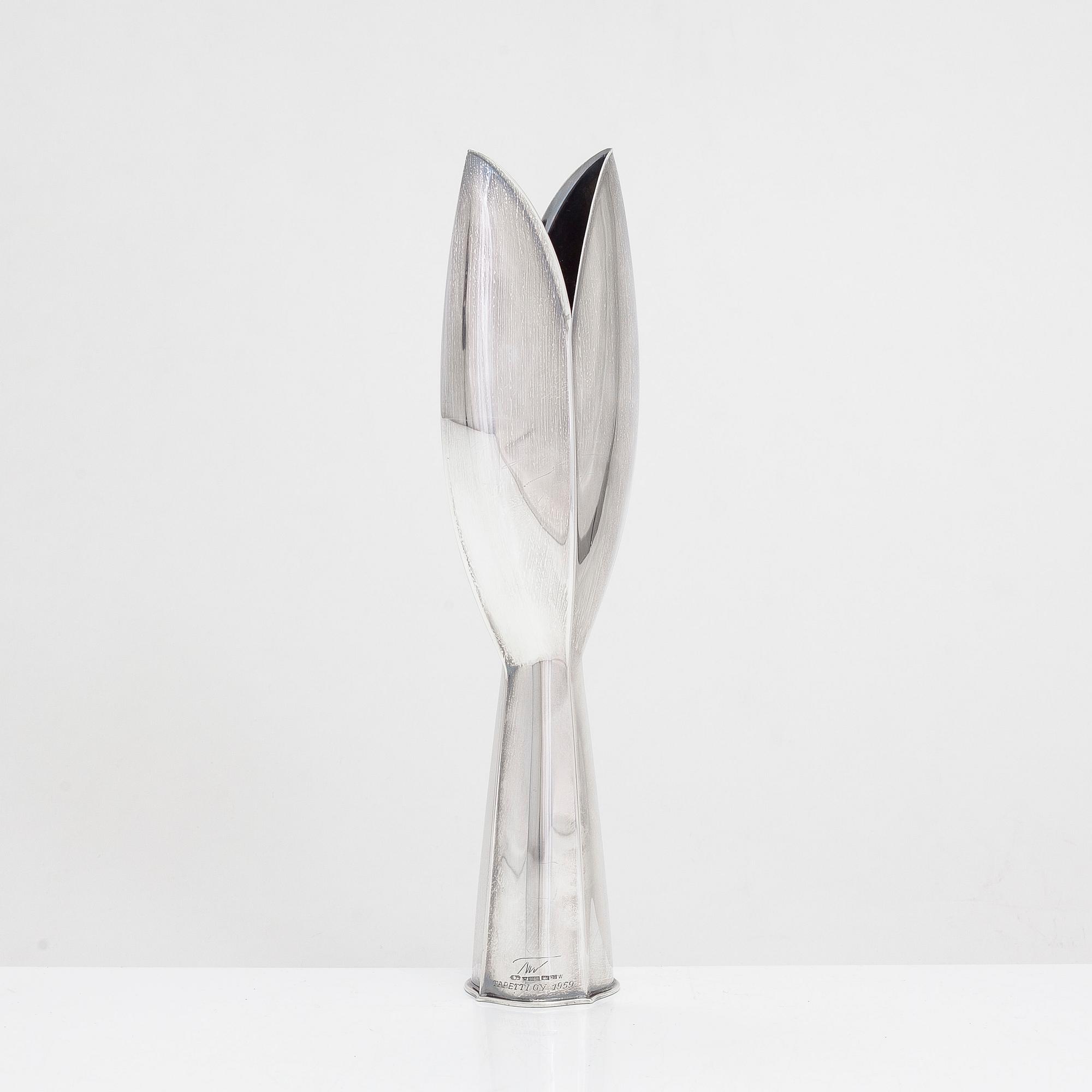 Tapio Wirkkala, vas TW 2, silver (916),  Kultakeskus, Tavastehus 1957.