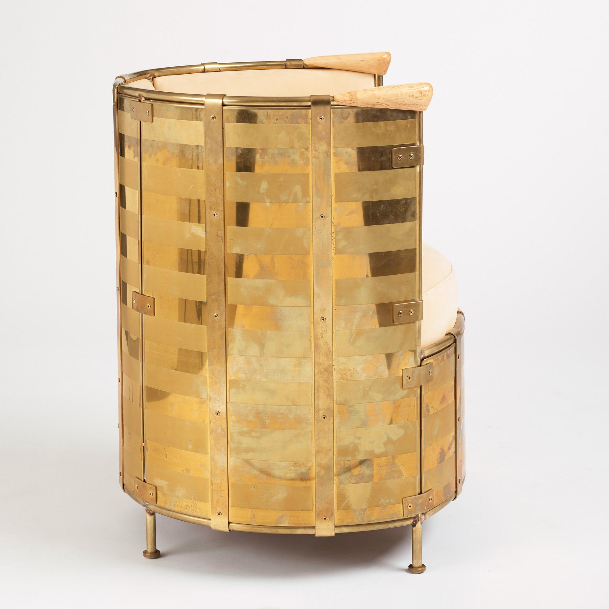 Mats Theselius, An 'El Dorado' easy chair, ed. 215/360, Källemo, Sweden, post 2002.