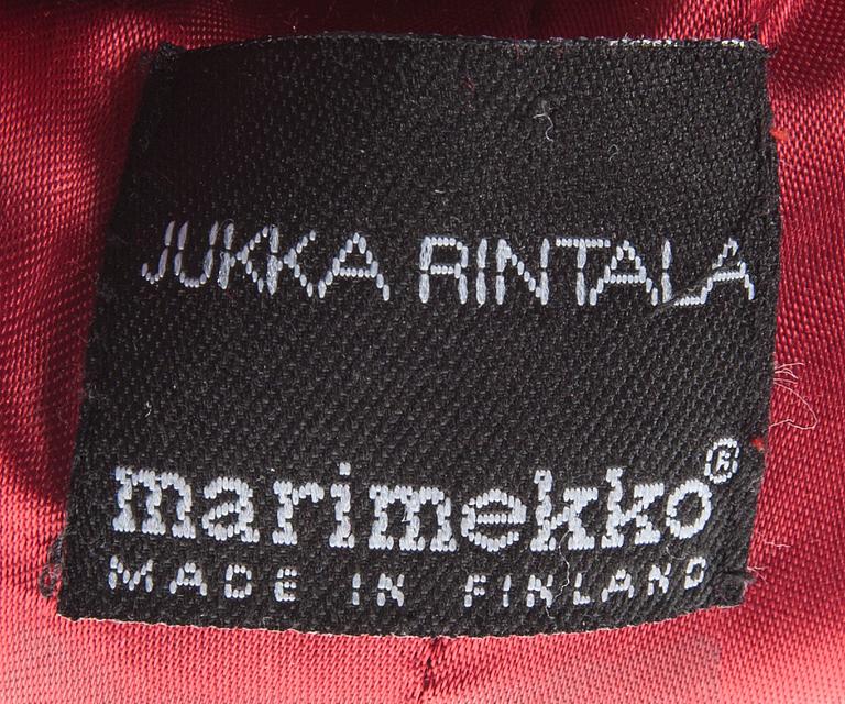 PÄÄLLYSTAKKI, Jukka Rintala Marimekolle.