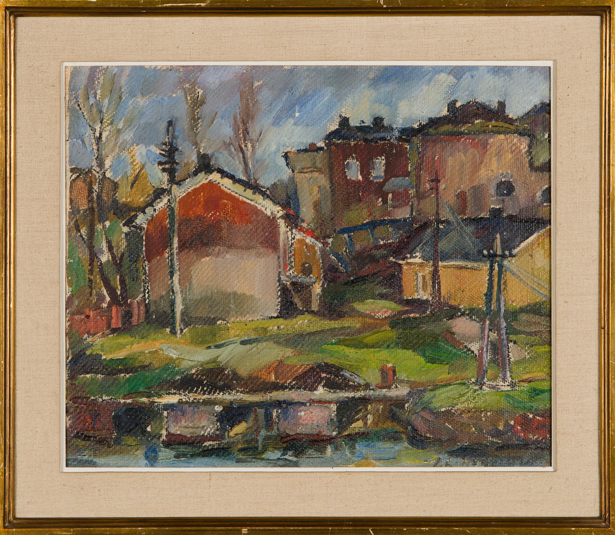 Eero Snellman, Village Landscape.