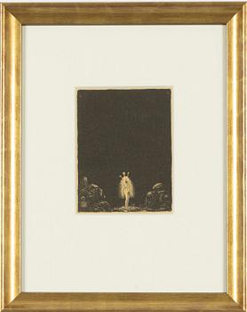 John Bauer, "Den lilla prinsessan och trollen".