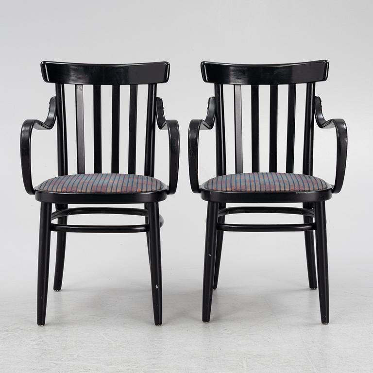 Six armrest chairs, Gemla, Diö, Sweden 1986.