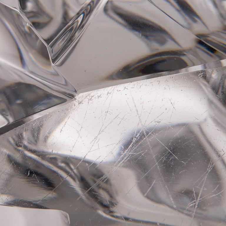 TAPIO WIRKKALA, A VASE. The Iceberg. Signed Tapio Wirkkala iittala -57.