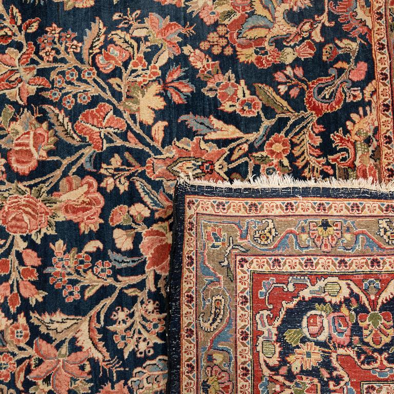 Kashmar rug, old/semi-antique, approximately 436x309 cm.