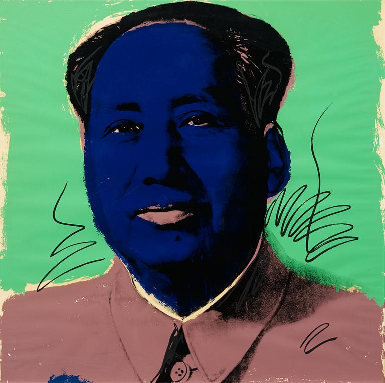 Andy Warhol, "Mao".