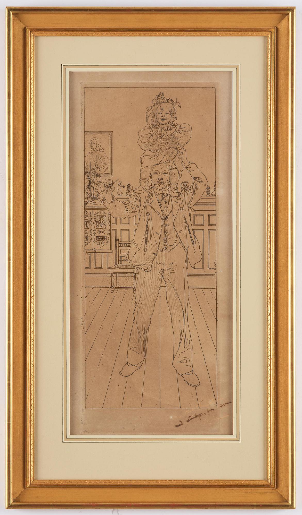 Carl Larsson, "Brita och jag".