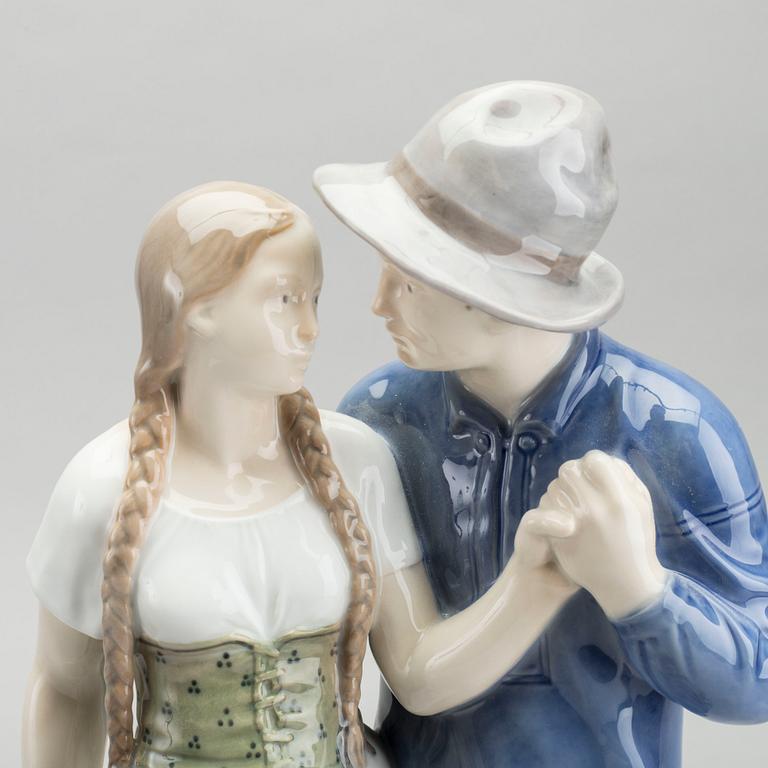 FIGURIN, porslin, Royal Copenhagen.