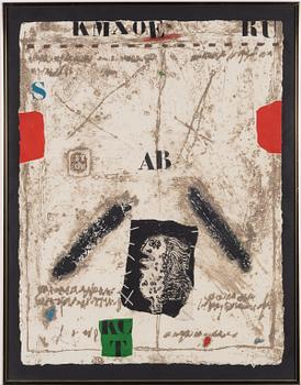 James Coignard, "Juxtaposition d'un profil en AB et S bleu".