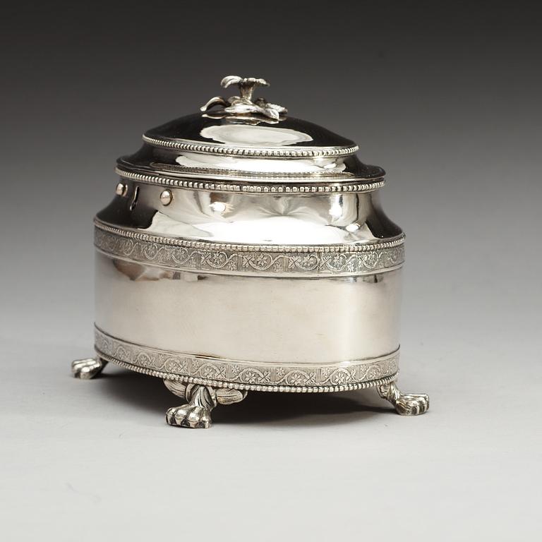 SOCKERSKRIN, av Nils Tornberg, Linköping, 1792. Gustavianskt.