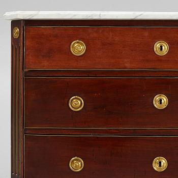 Byrå, Stockholmsarbete, 1700-talets slut, Sengustaviansk.