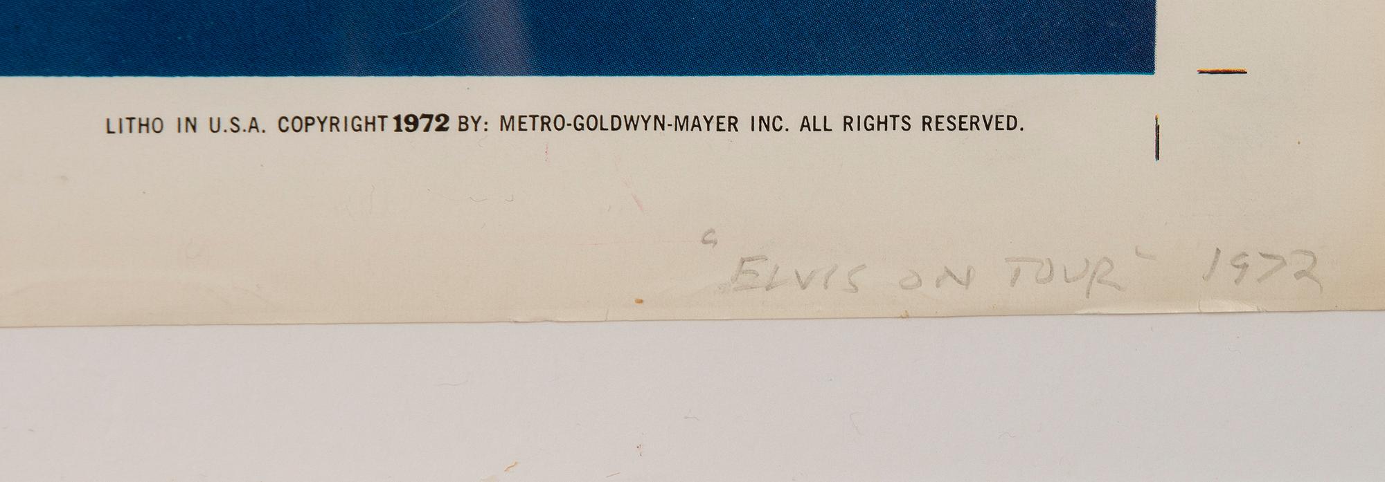 FILMAFFISCH, Metro-Goldwyn-Mayer Inc., 1972.