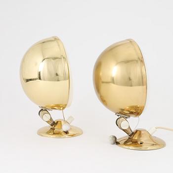 Knud Christensen, vägglampor, ett par, Elit, 1960/70-tal.
