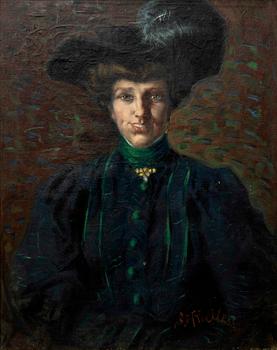 Axel Kulle, Woman's portrait.