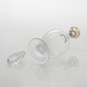 Cartier, A late 20th century wine carafe, France.