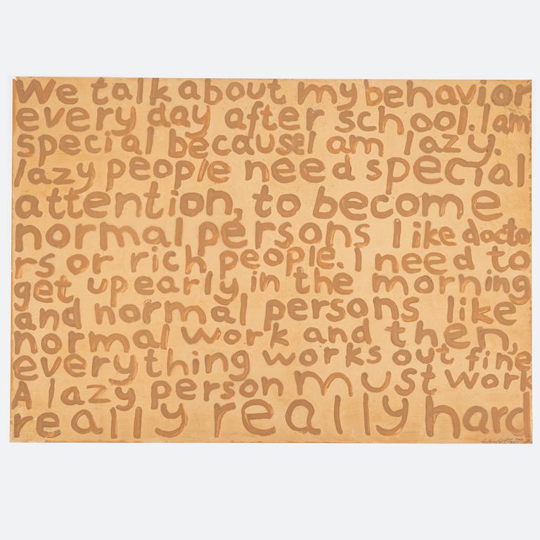 Lukas Göthman, Untitled.