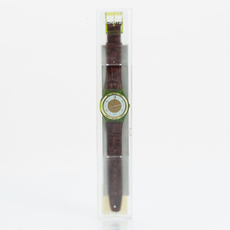 Swatch, Galleria, wristwatch, 34 mm.