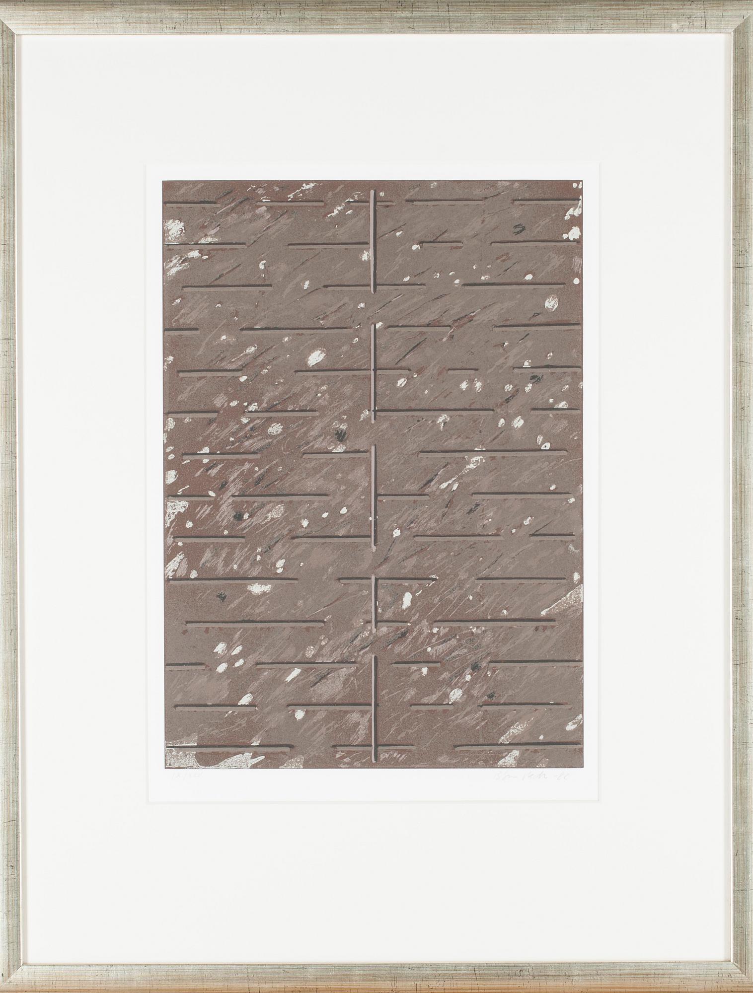 JUHANA BLOMSTEDT, serigrafi, signerad, daterad -82 och numrerad IX/XXV.
