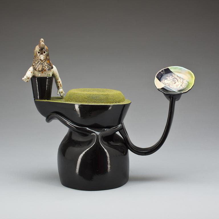 JIMMY STAMBRANDT, skulptur, blandteknik, signerad och daterad 2009.