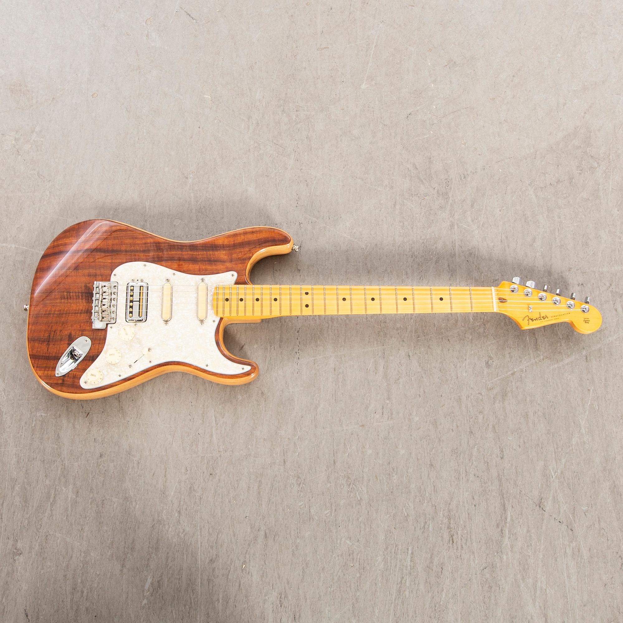 Rarities flame koa top stratocaster 2025