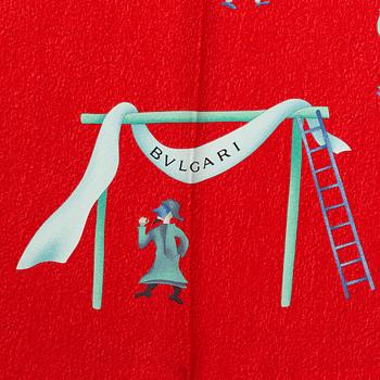 Bulgari, scarf, "Girotondo Di Marionette".