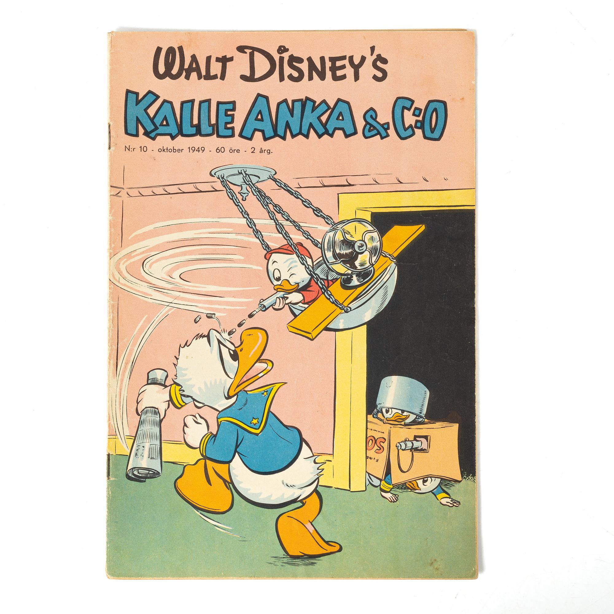 Comic book, Donald Duck & Co, no. 10, 1949.