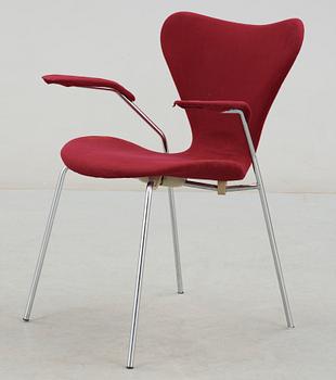 KARMSTOL, "Sjuan", Arne Jacobsen, Fritz Hansen, 1970.