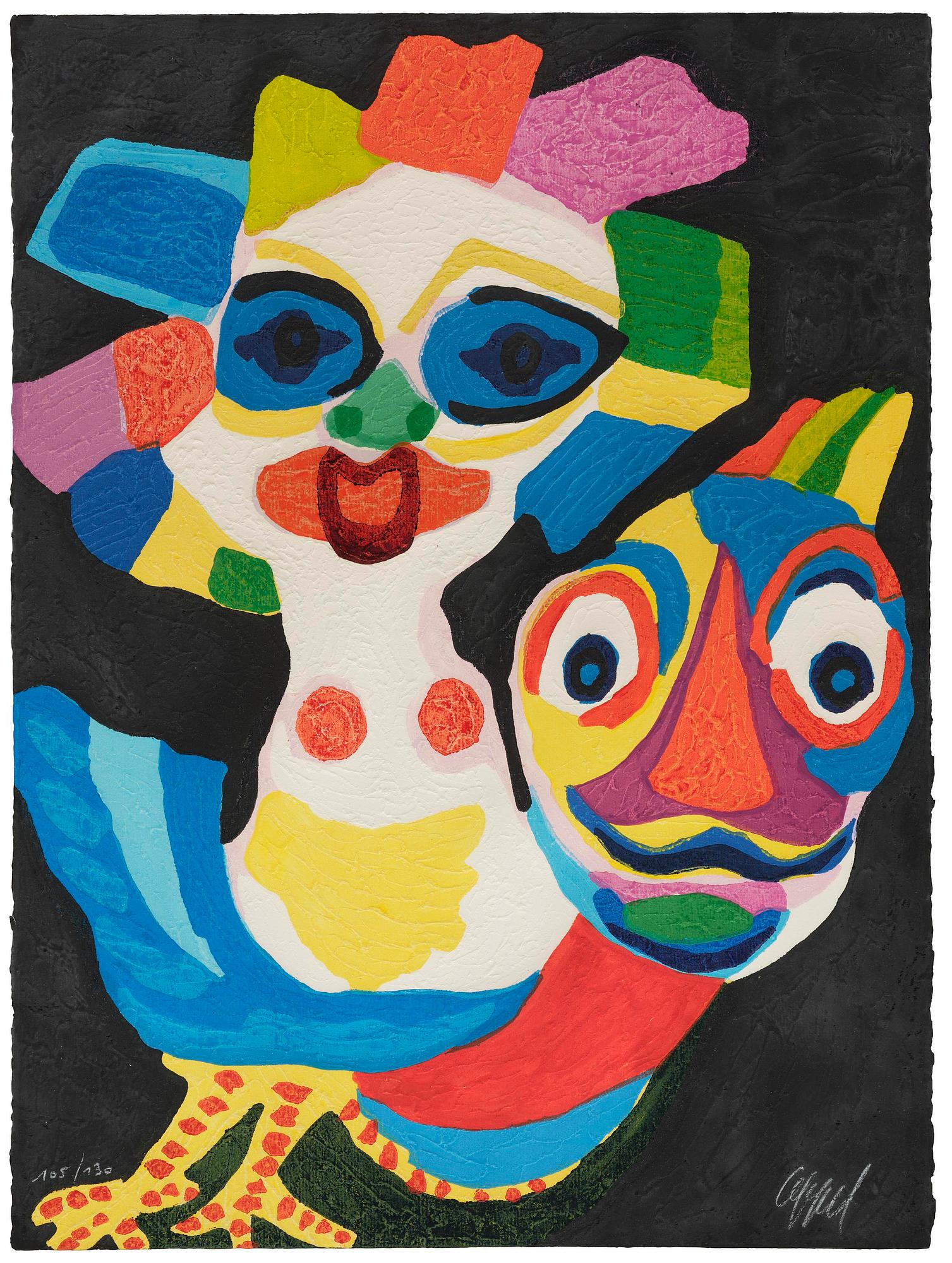 Karel Appel, From Circus.