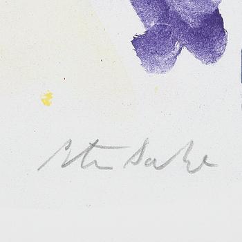 PETER DAHL, färglitografi, signerad.