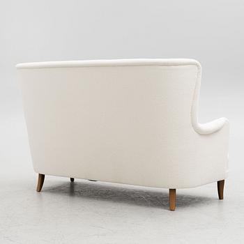 Carl Malmsten, sofa, "Patronen". OH Sjögren, second half of the 20th century.