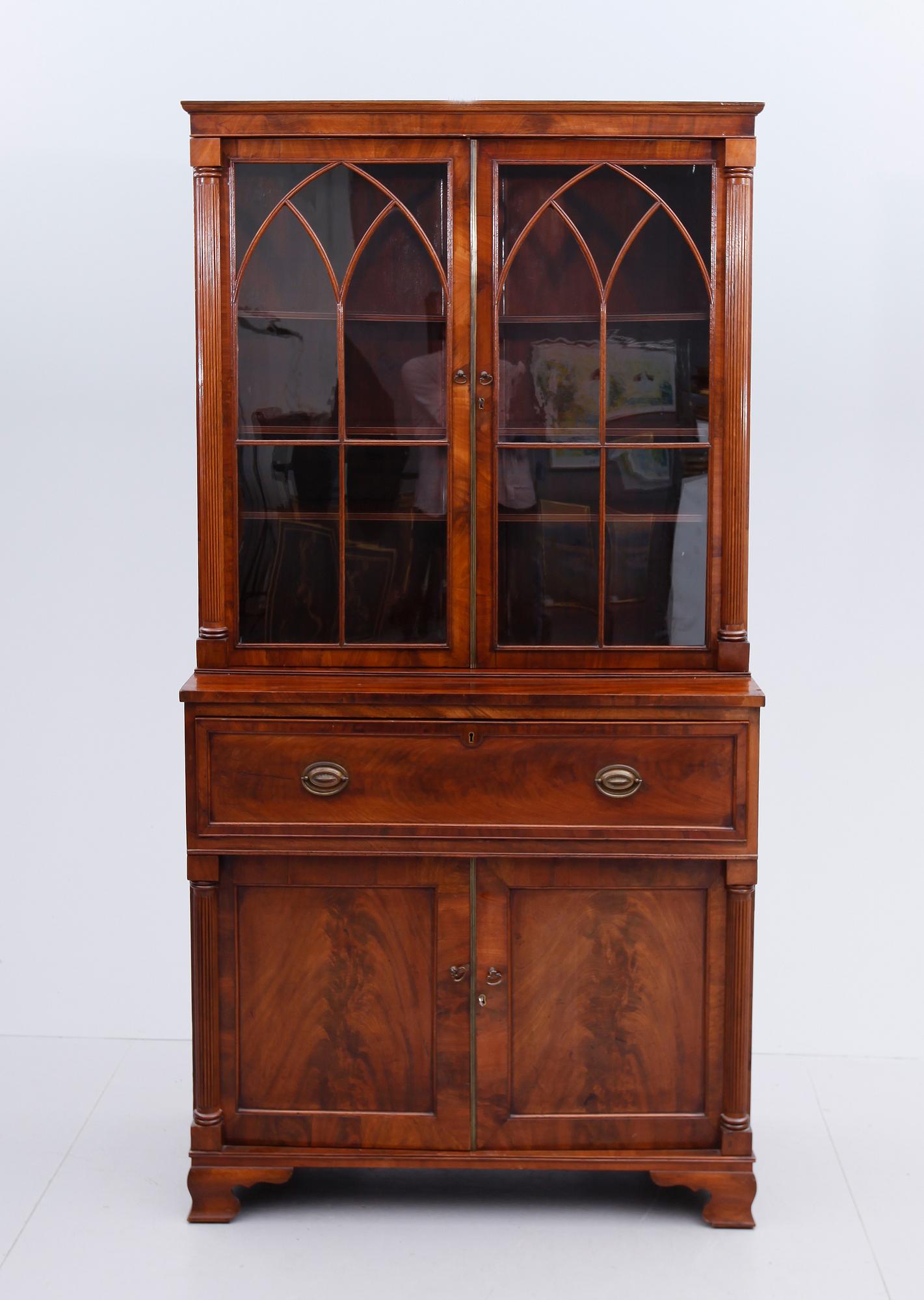 SKRIVSKÅP, England, 1800-talets mitt.