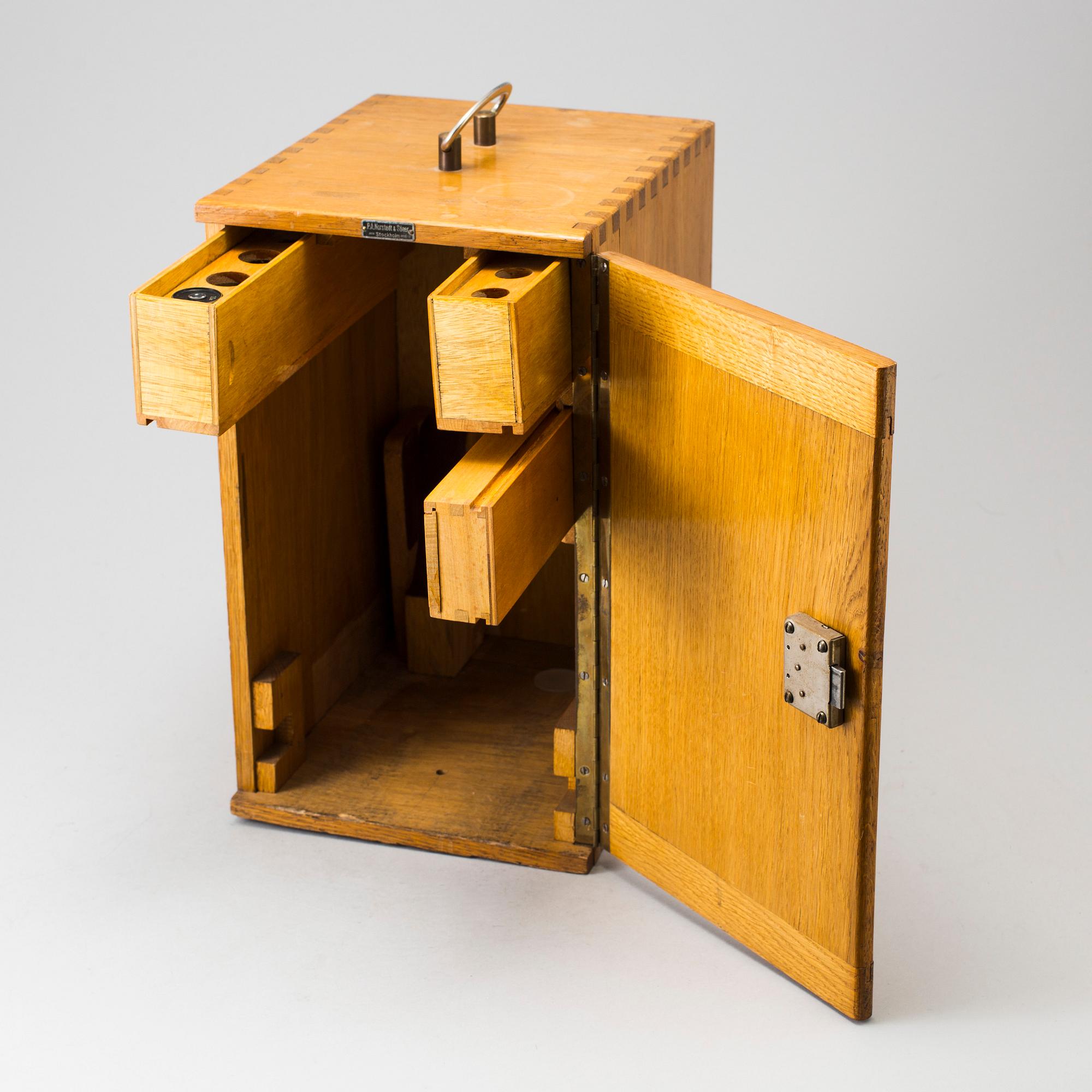 A microscope by Steindorff &Co, Berlin, in the first half of the 20th century.