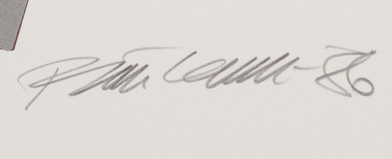 RAIMO KANERVA, serigrafier, 3 st, signerade, daterade och numrerade.