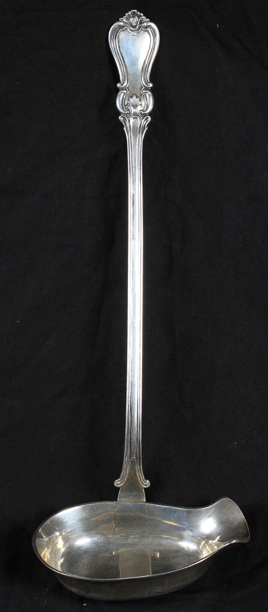 SOPPSLEV, silver, modell "Engelsk snäck", GAB  1895.