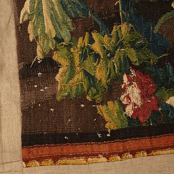 A tapestry, "Verdure", tapestry weave, ca 300-307 x 500,5-506 cm, signerad VIT*M*R*D'AUBVSSON.