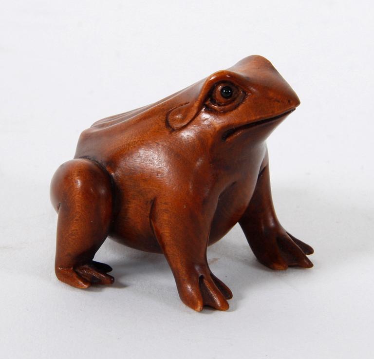 NETSUKE, trä, orientalisk.