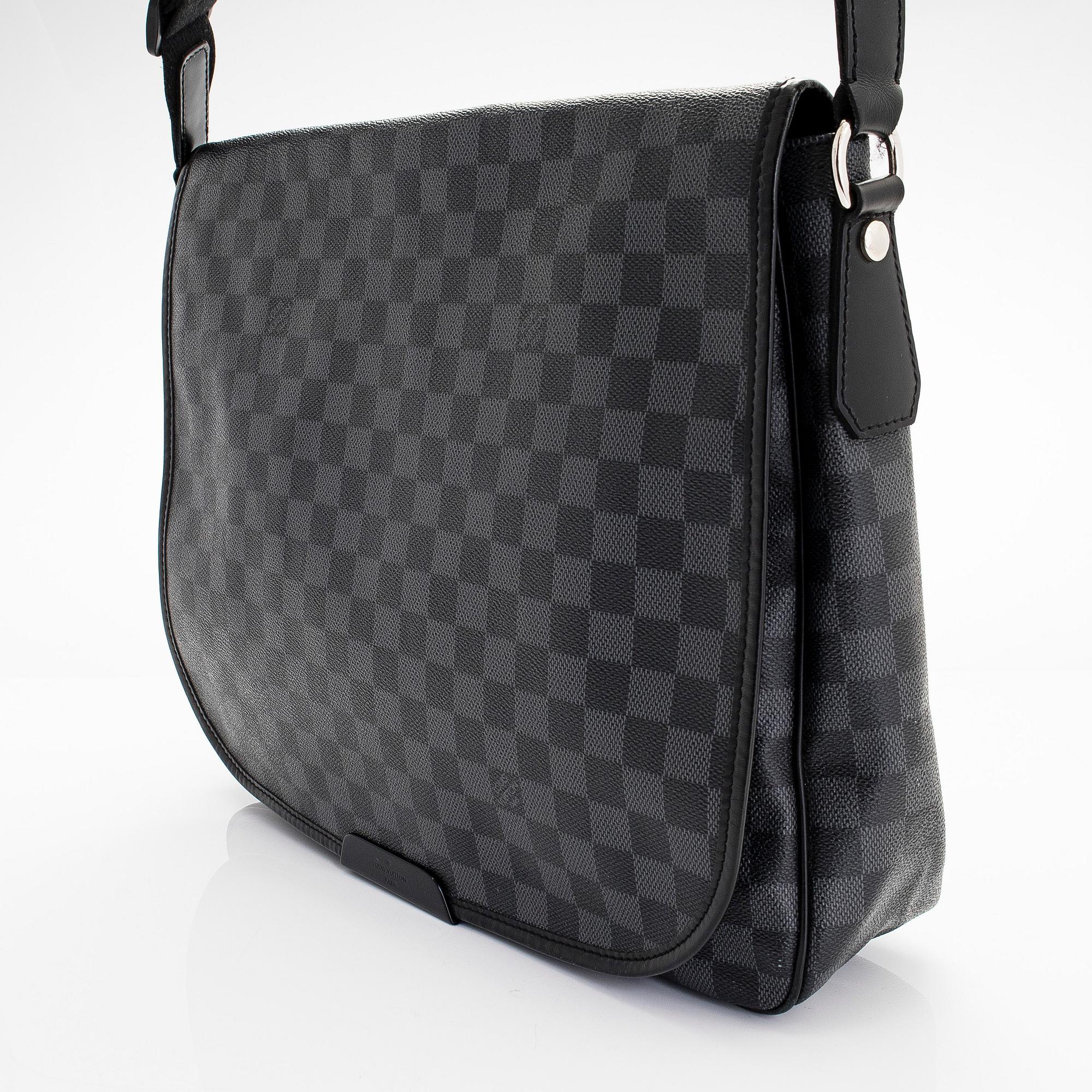Louis Vuitton, a Damier Graphite 'Daniel MM Messenger Bag.