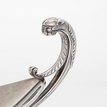Praktskål, sterling silver, 1900-talets mitt - senare hälft.