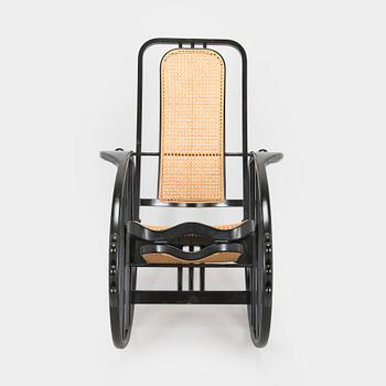 Max Fabiani, a rocking chair, "Egg Chair", model 267, Wittmann, late 20th century.