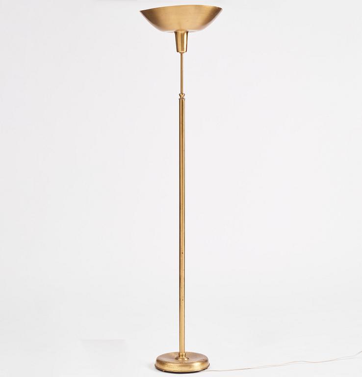 Josef Frank, a rare floor lamp model "G 2346", Firma Svenskt Tenn, 1940s.