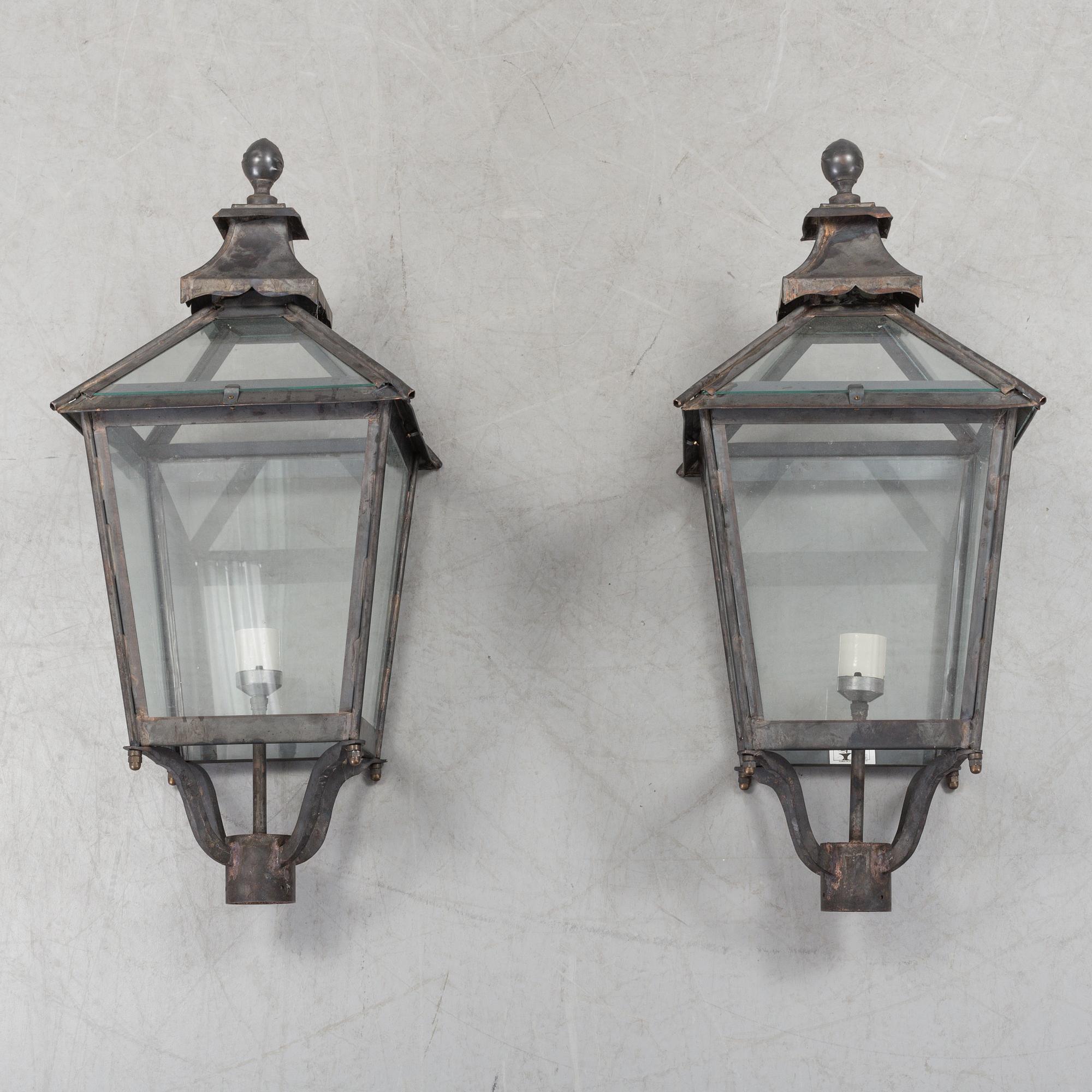 LYKTOR, ett par, Lars Mattson, 1900-/2000-tal.