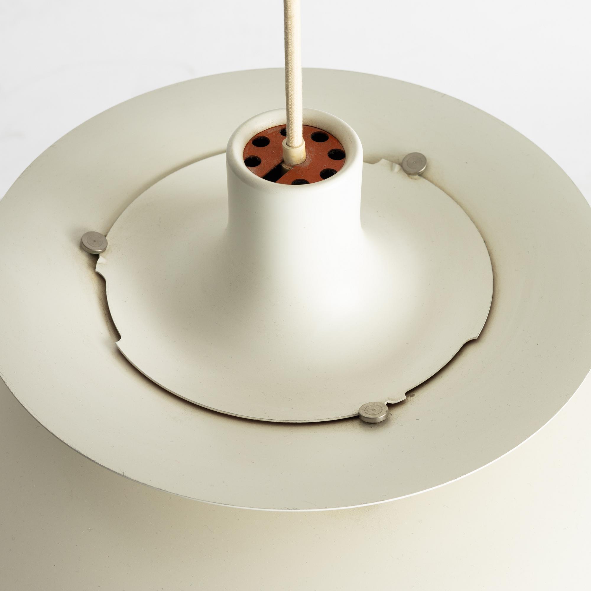Poul Henningsen, a PH5 pendant lamp, Louis Poulsen, Denmark, later part of the 20th century.