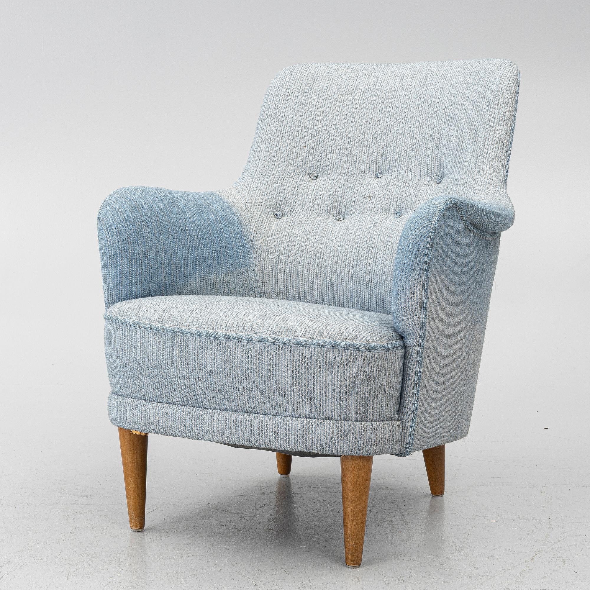 Carl Malmsten, A “Samsas” armchair, second half of the 20th century.