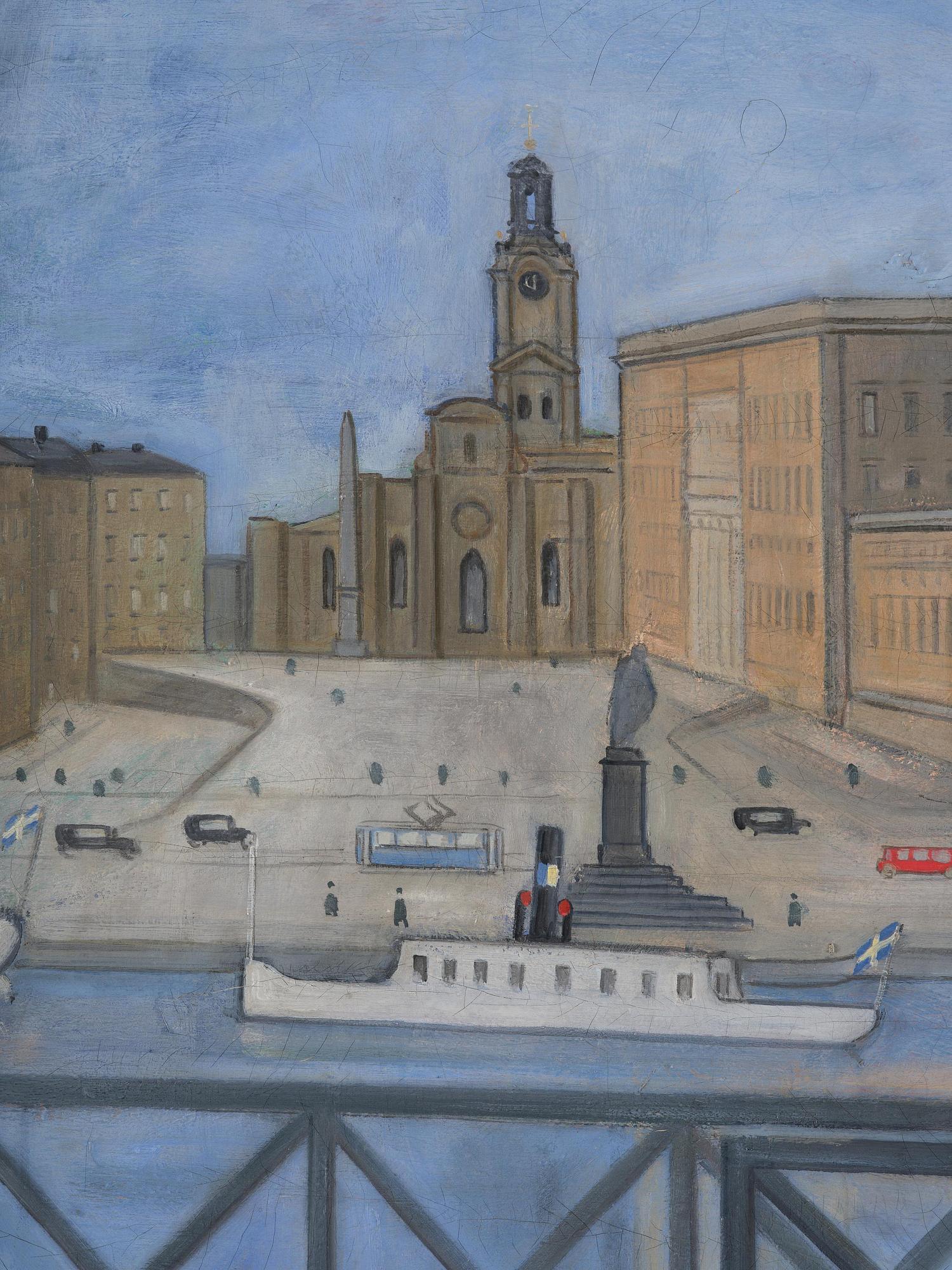 Einar Jolin, View towards the The Royal Palace, Stockholm.